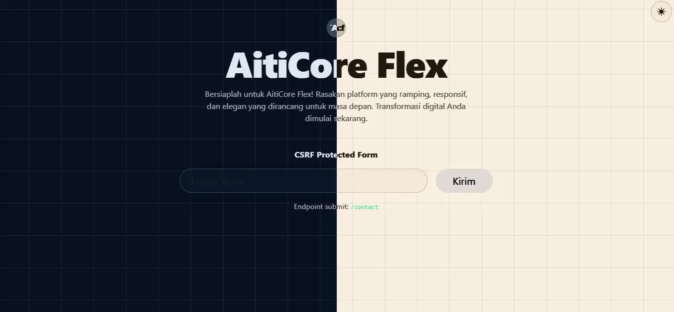 AitiCore Flex - Lightweight & Secure PHP Framework
