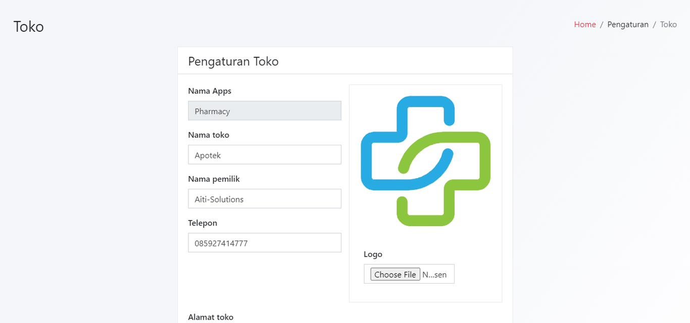 Aplikasi Farmasi untuk Apotek